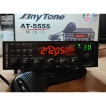 ANYTONE AT-5555 PLUS RICETRASMETTITORE 10-11 (CB) METRI AM/FM/SSB/CW - PARI AL NUOVO